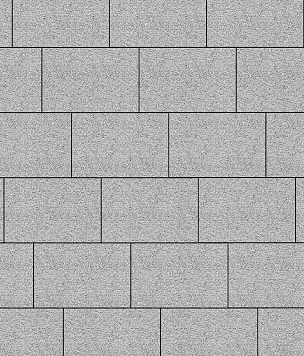 Тротуарная плитка Прямоугольник Гранит  750х500 - belyj_granit