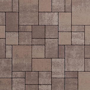 Тротуарная плитка Мюнхен Листопад гладкий - haski_standart