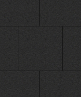 Тротуарная плитка КВАДРАТ - Стандарт Черный